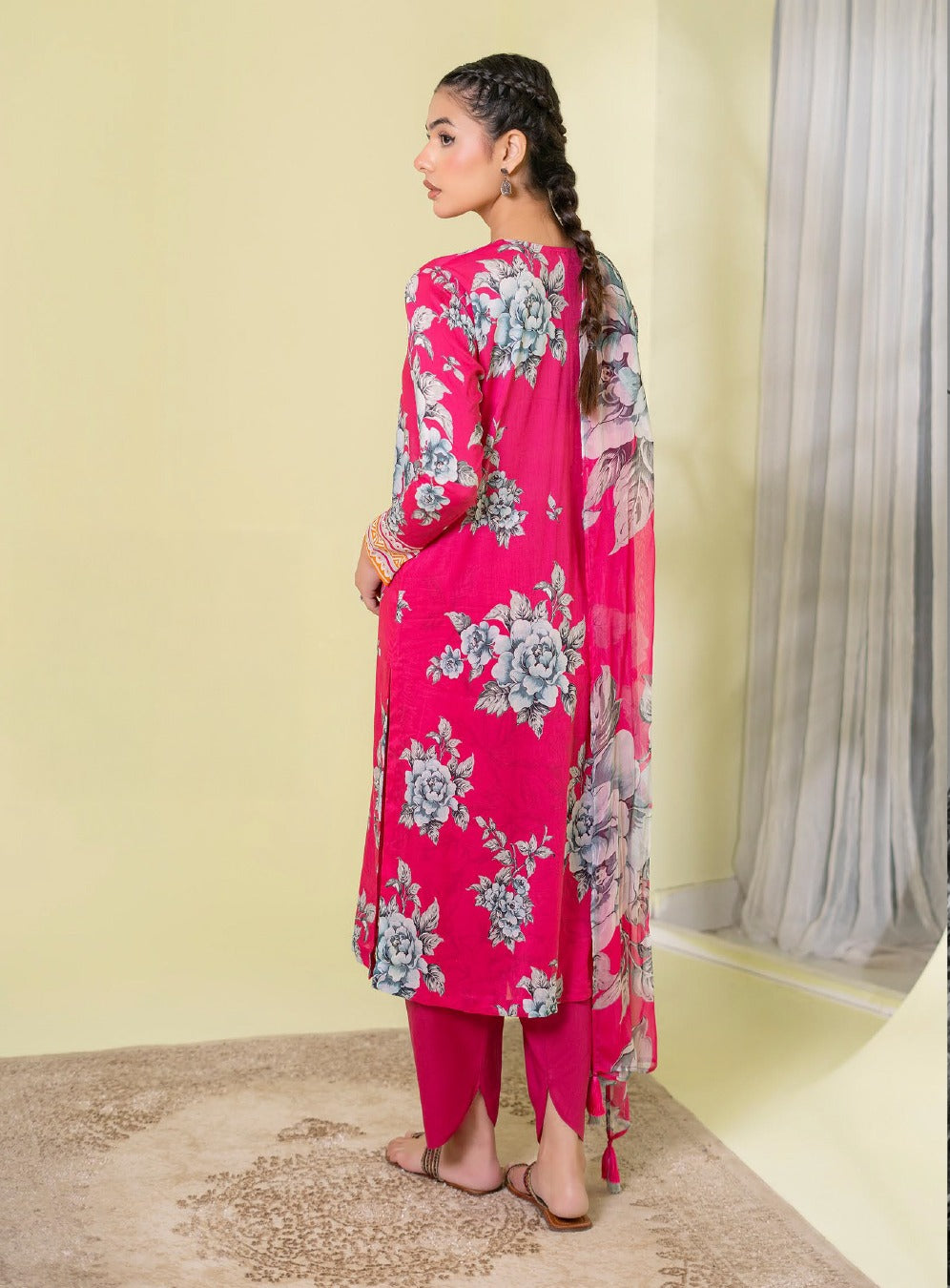 ZUMRA 3-Piece Unstitched Lawn Suit