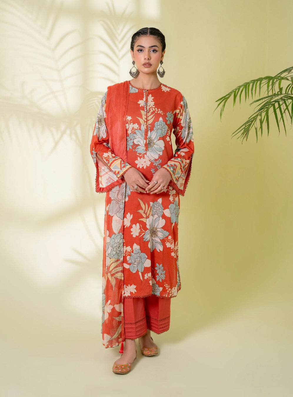 ZUMRA 3-Piece Unstitched Lawn Suit