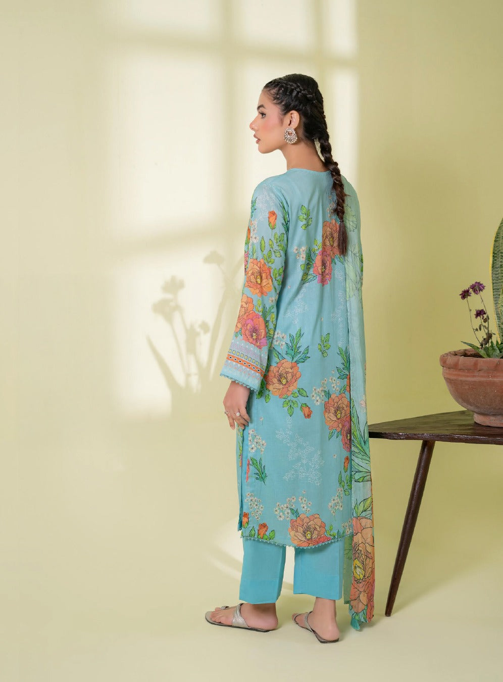 ZUMRA 3-Piece Unstitched Lawn Suit