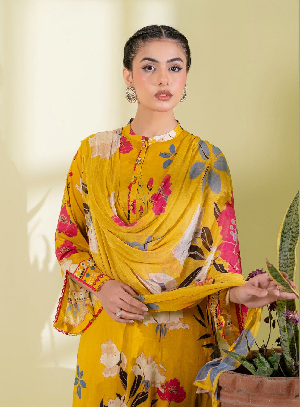 ZUMRA 3-Piece Unstitched Lawn Suit