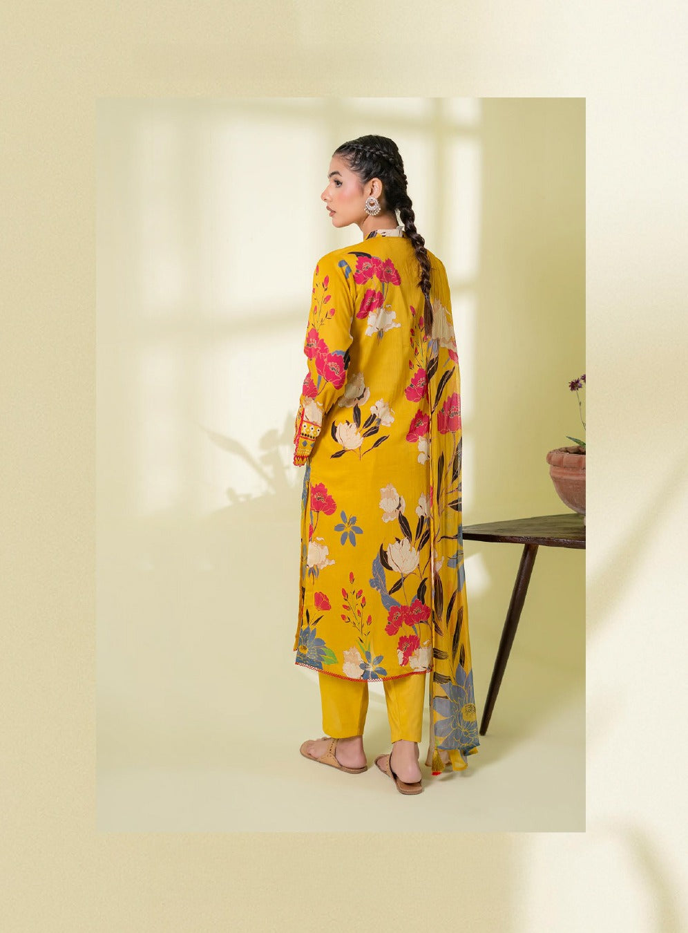 ZUMRA 3-Piece Unstitched Lawn Suit