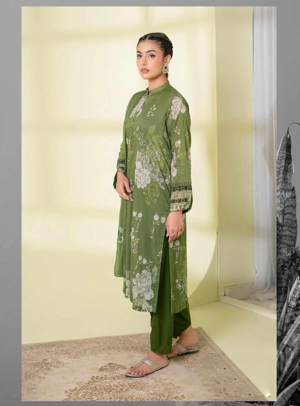 ZUMRA 3-Piece Unstitched Lawn Suit